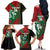 Kenya Rugby Custom Family Matching Off The Shoulder Long Sleeve Dress and Hawaiian Shirt Go Lionesses - African Pattern - Wonder Print Shop