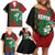 Kenya Rugby Custom Family Matching Off Shoulder Short Dress and Hawaiian Shirt Go Lionesses - African Pattern - Wonder Print Shop