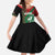 Kenya Rugby Custom Kid Short Sleeve Dress Go Lionesses - African Pattern - Wonder Print Shop