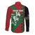 Kenya Rugby Custom Long Sleeve Button Shirt Go Lionesses - African Pattern - Wonder Print Shop