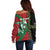 Kenya Rugby Custom Off Shoulder Sweater Go Lionesses - African Pattern - Wonder Print Shop