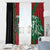 Kenya Rugby Custom Window Curtain Go Lionesses - African Pattern - Wonder Print Shop