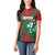 Kenya Rugby Custom Women Polo Shirt Go Lionesses - African Pattern - Wonder Print Shop