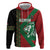 Kenya Rugby Custom Zip Hoodie Go Lionesses - African Pattern - Wonder Print Shop