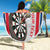 Custom England Darts Beach Blanket Go Champions Grunge Marble Style - Wonder Print Shop