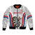 Custom England Darts Bomber Jacket Go Champions Grunge Marble Style - Wonder Print Shop