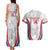 Custom England Darts Couples Matching Tank Maxi Dress and Hawaiian Shirt Go Champions Grunge Marble Style - Wonder Print Shop