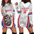 Custom England Darts Hoodie Dress Go Champions Grunge Marble Style - Wonder Print Shop