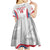 Custom England Darts Kid Short Sleeve Dress Go Champions Grunge Marble Style - Wonder Print Shop