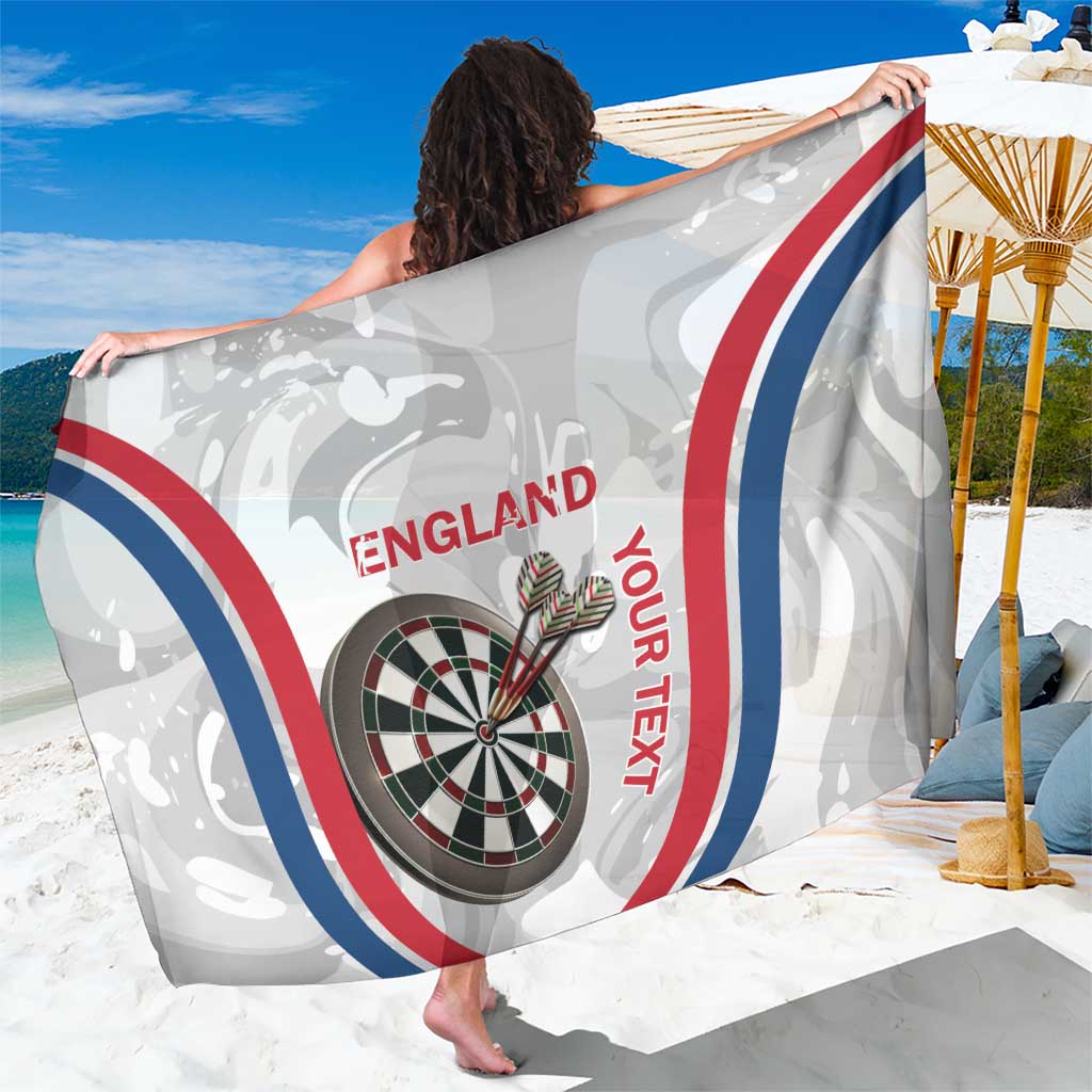 Custom England Darts Sarong Go Champions Grunge Marble Style