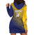 Custom Turks and Caicos Islands Football Hoodie Dress 2025 Go Champions