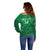 Custom Montserrat Football Off Shoulder Sweater 2025 Go Emerald Boys