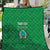 Custom Montserrat Football Quilt 2025 Go Emerald Boys