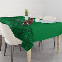 Custom Montserrat Football Tablecloth 2025 Go Emerald Boys