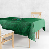 Custom Montserrat Football Tablecloth 2025 Go Emerald Boys
