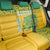 Custom Guyana Football Back Car Seat Cover 2025 Go Golden Jaguars