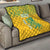 Custom Guyana Football Quilt 2025 Go Golden Jaguars