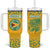 Custom Guyana Football Tumbler With Handle 2025 Go Golden Jaguars