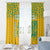 Custom Guyana Football Window Curtain 2025 Go Golden Jaguars