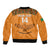 Custom Zambia Football Bomber Jacket Copper Queens Kente Pattern - Wonder Print Shop