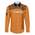 Custom Zambia Football Family Matching Puletasi and Hawaiian Shirt Copper Queens Kente Pattern - Wonder Print Shop