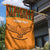 Custom Zambia Football Garden Flag Copper Queens Kente Pattern - Wonder Print Shop