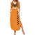 Custom Zambia Football Summer Maxi Dress Copper Queens Kente Pattern - Wonder Print Shop