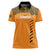 Custom Zambia Football Women Polo Shirt Copper Queens Kente Pattern - Wonder Print Shop