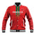 Custom Morocco Football Baseball Jacket Go Lionesses of Atlas