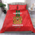 Custom Morocco Football Bedding Set Go Lionesses of Atlas - Wonder Print Shop