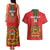 Custom Morocco Football Couples Matching Tank Maxi Dress and Hawaiian Shirt Go Lionesses of Atlas