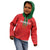 Custom Morocco Football Kid Hoodie Go Lionesses of Atlas - Wonder Print Shop