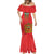 Custom Morocco Football Mermaid Dress Go Lionesses of Atlas - Wonder Print Shop