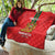 Custom Morocco Football Quilt Go Lionesses of Atlas