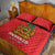 Custom Morocco Football Quilt Bed Set Go Lionesses of Atlas - Wonder Print Shop