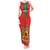 Custom Morocco Football Tank Maxi Dress Go Lionesses of Atlas