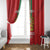 Custom Morocco Football Window Curtain Go Lionesses of Atlas