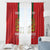 Custom Morocco Football Window Curtain Go Lionesses of Atlas