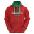 Custom Morocco Football Zip Hoodie Go Lionesses of Atlas