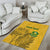 Custom South Africa Soccer Area Rug Go Banyana Banyana Proteas - Wonder Print Shop