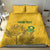 Custom South Africa Soccer Bedding Set Go Banyana Banyana Proteas - Wonder Print Shop