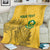 Custom South Africa Soccer Blanket Go Banyana Banyana Proteas