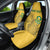 Custom South Africa Soccer Car Seat Cover Go Banyana Banyana Proteas - Wonder Print Shop