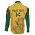 Custom South Africa Soccer Family Matching Mermaid Dress and Hawaiian Shirt Go Banyana Banyana Proteas - Wonder Print Shop