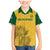 Custom South Africa Soccer Family Matching Mermaid Dress and Hawaiian Shirt Go Banyana Banyana Proteas - Wonder Print Shop