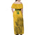 Custom South Africa Soccer Family Matching Off Shoulder Maxi Dress and Hawaiian Shirt Go Banyana Banyana Proteas - Wonder Print Shop