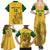 Custom South Africa Soccer Family Matching Summer Maxi Dress and Hawaiian Shirt Go Banyana Banyana Proteas - Wonder Print Shop