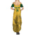 Custom South Africa Soccer Family Matching Summer Maxi Dress and Hawaiian Shirt Go Banyana Banyana Proteas - Wonder Print Shop