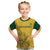 Custom South Africa Soccer Kid T Shirt Go Banyana Banyana Proteas - Wonder Print Shop