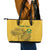 Custom South Africa Soccer Leather Tote Bag Go Banyana Banyana Proteas - Wonder Print Shop